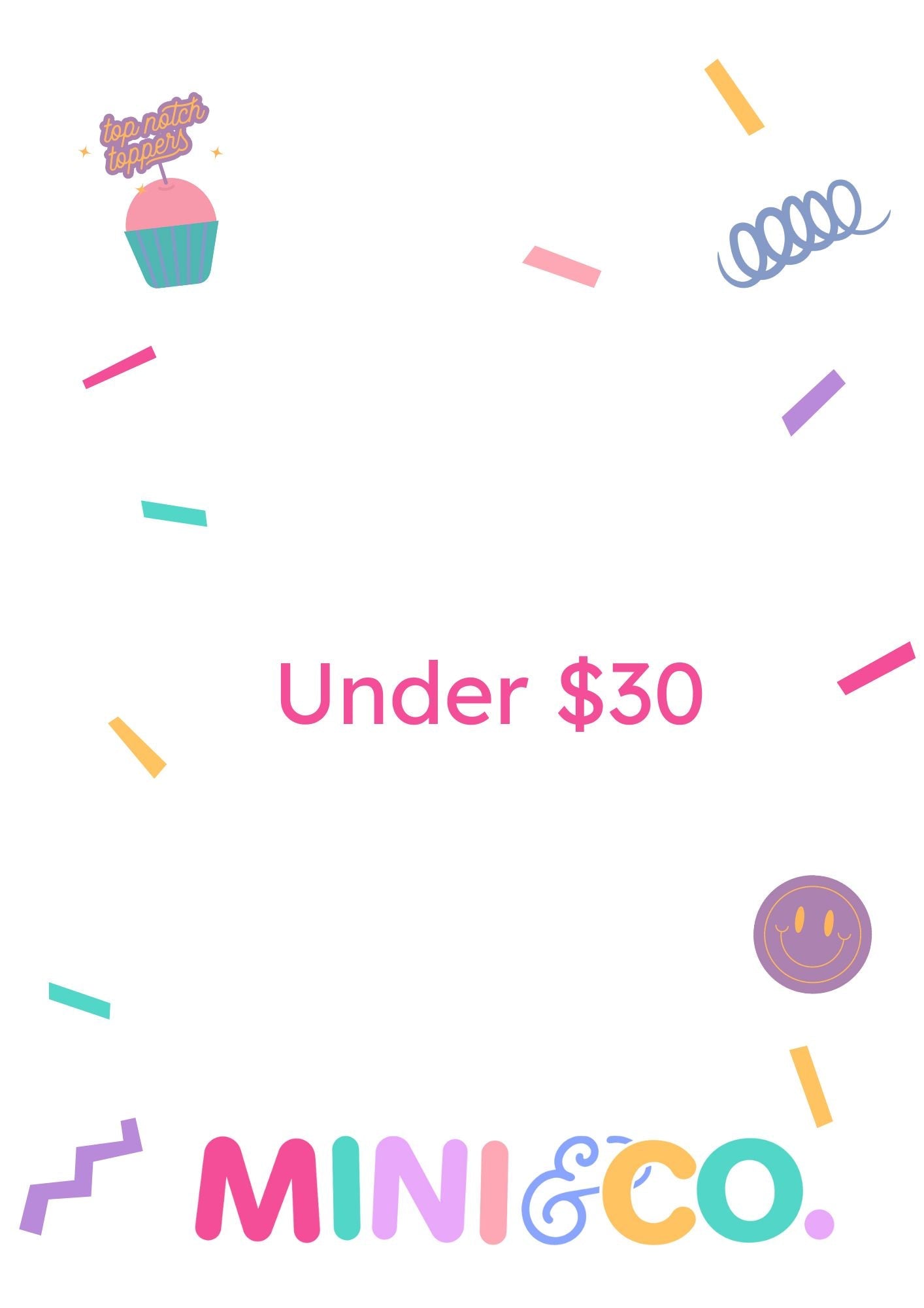 Under $30 Cake Toppers