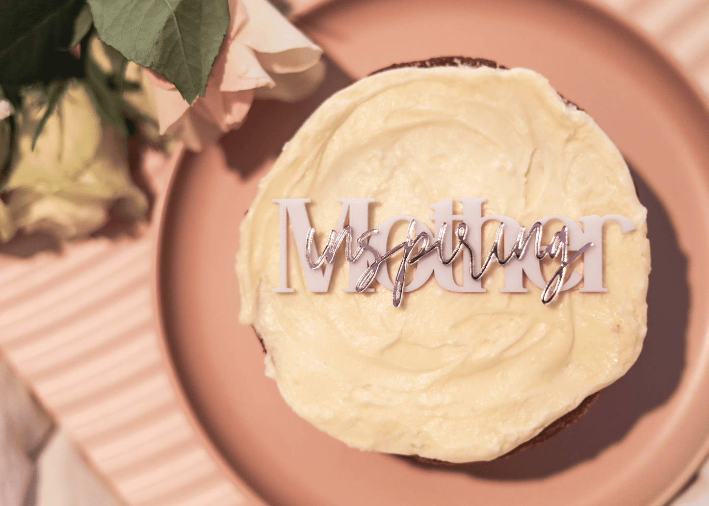 Layered 'Inspiring' Mother Charms