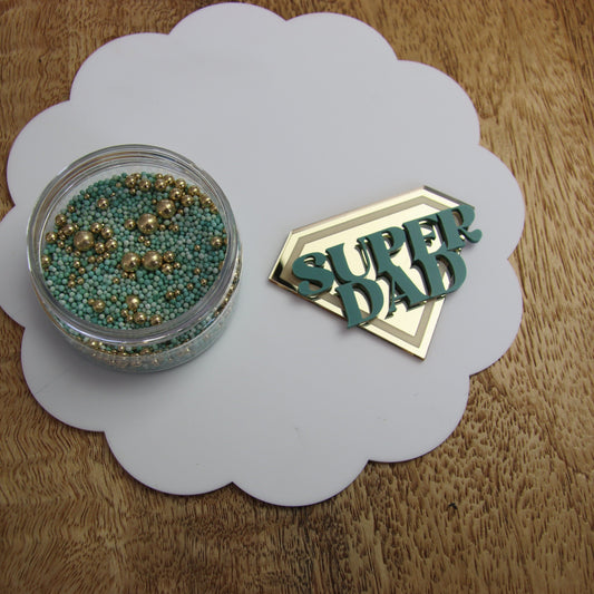 Superdad or Bestdad Charms