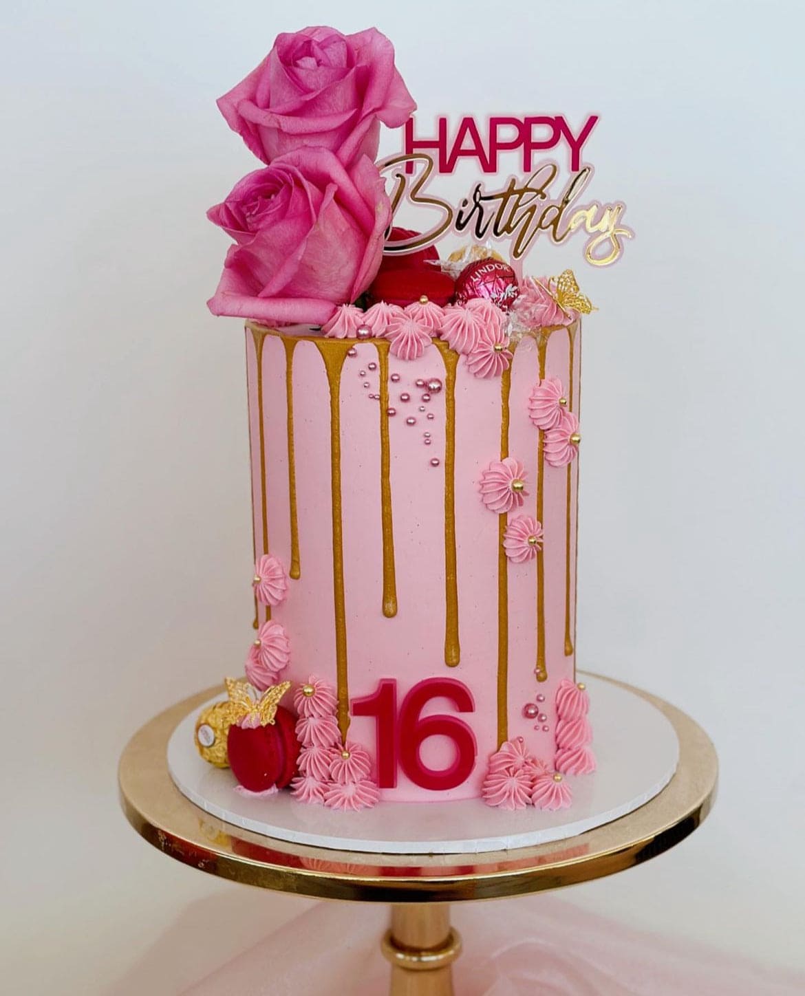 Mixed Font Happy Birthday Topper