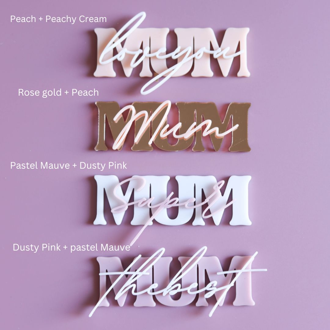 Layered the best Mum Charms