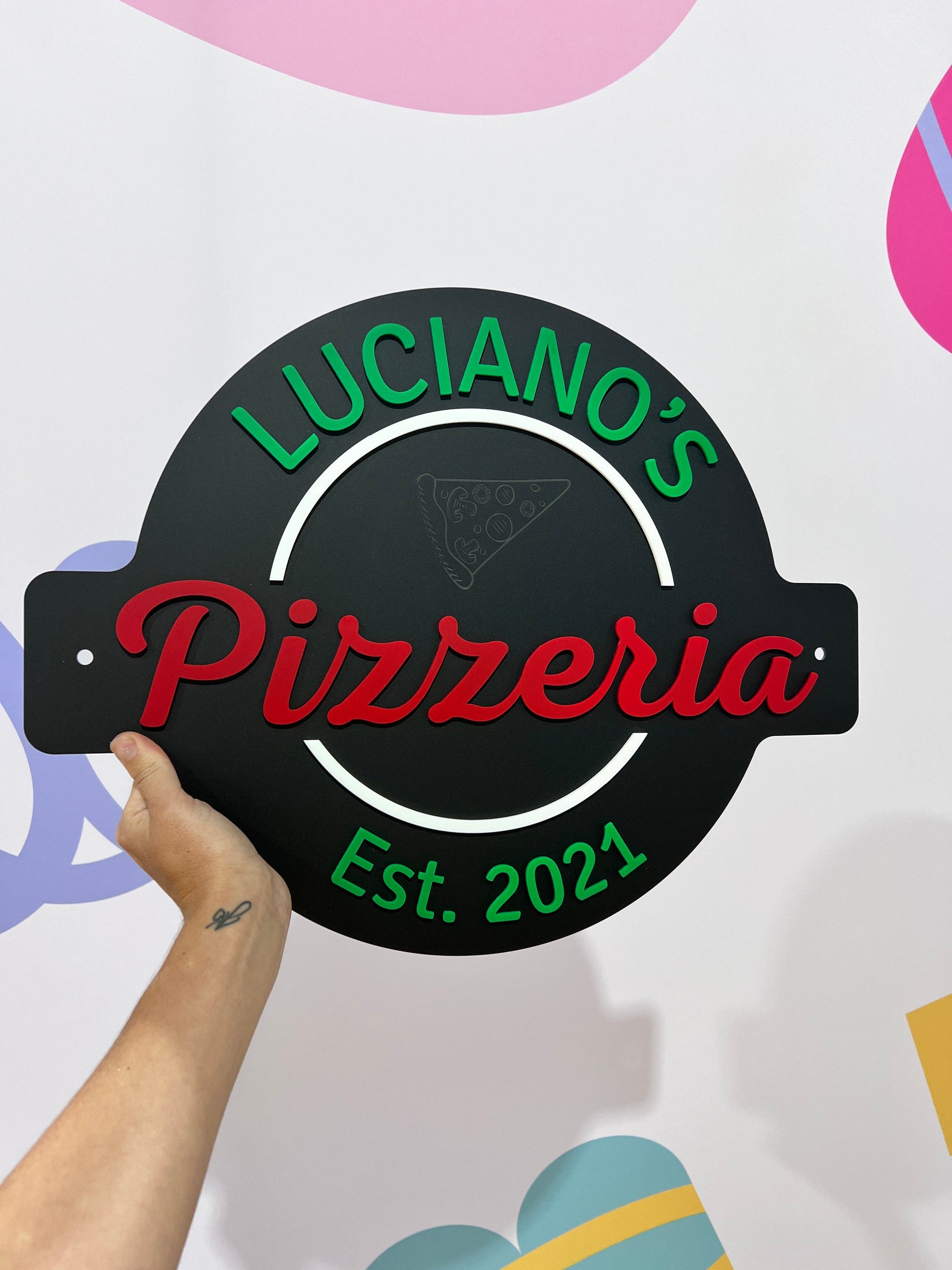 Acrylic Bussiness SIgn