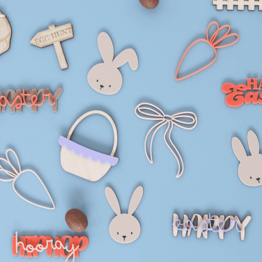 Acrylic Cupcake Charm