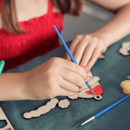 Kids Christmas DIY craft ornaments