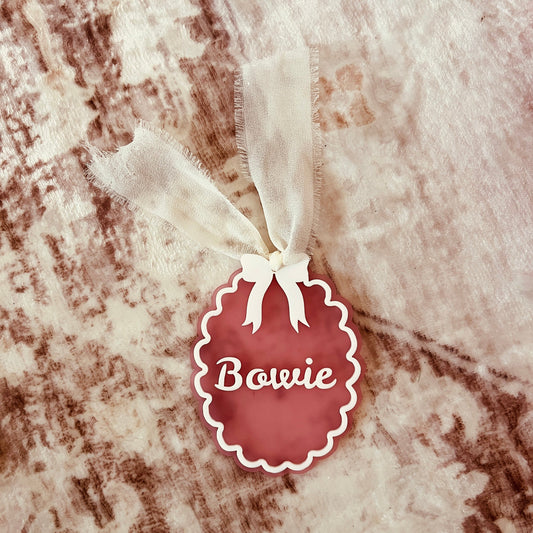 Personalised Name Tag