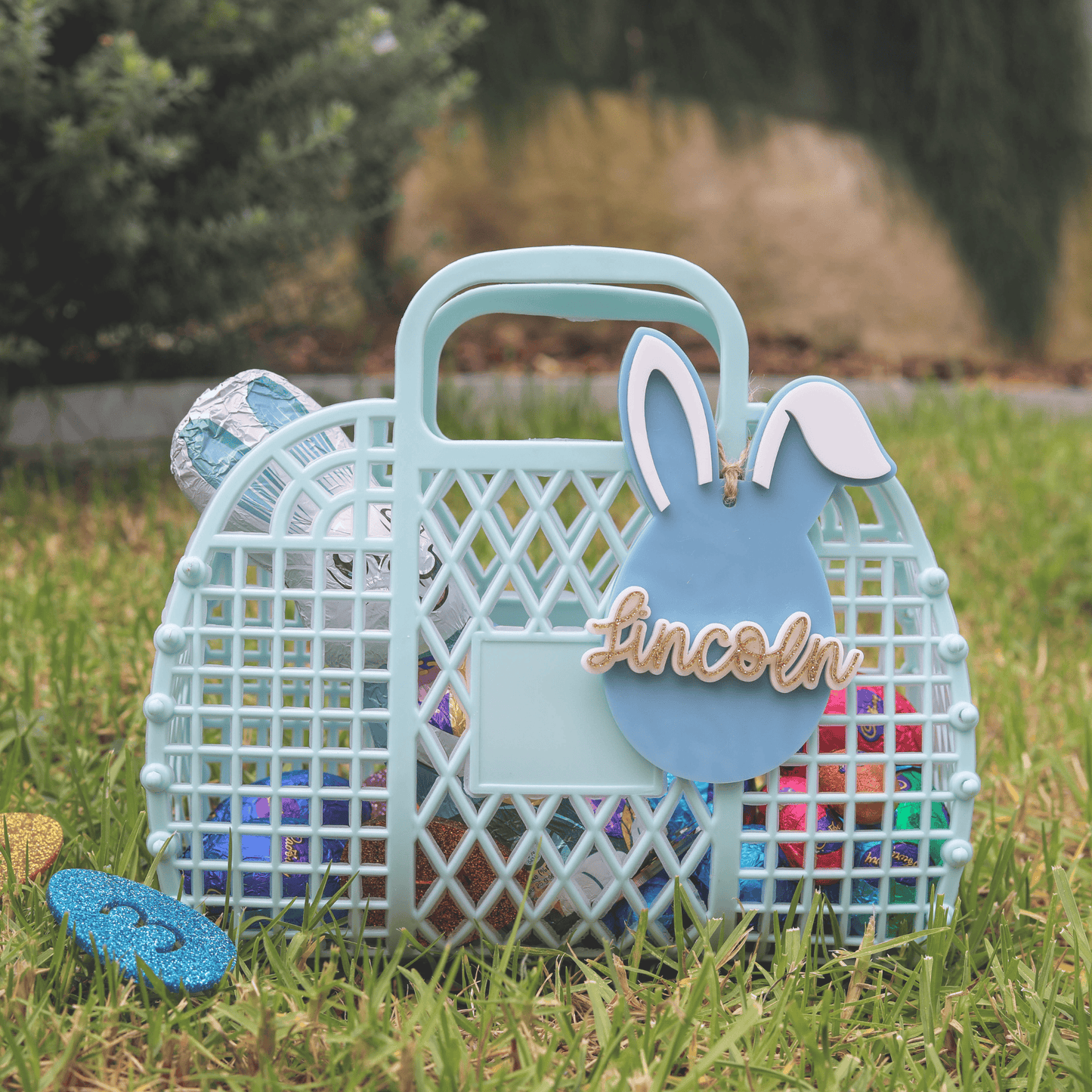 Jelly Bag with Personalised Tag