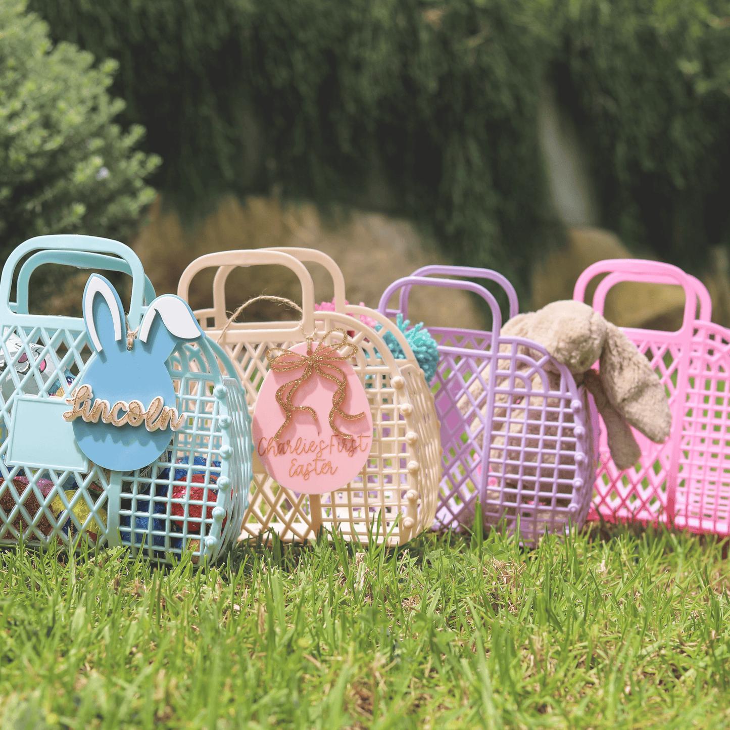 Jelly Bag with Personalised Tag