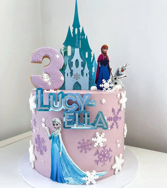 Ice Princess Cake Topper package