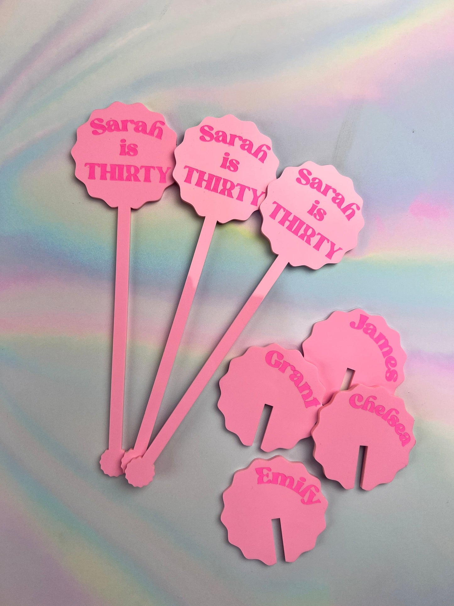 Personalised Drink Tags