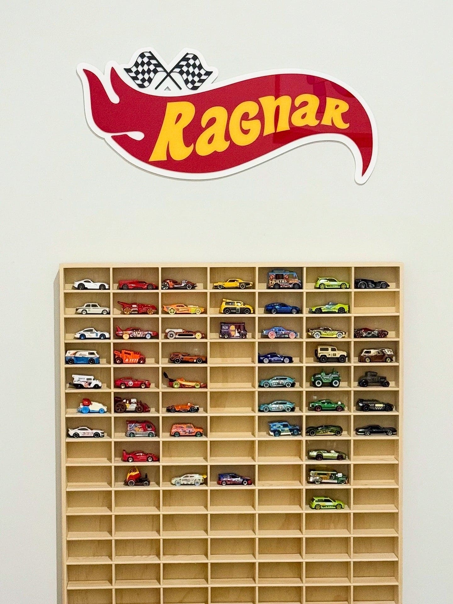 Hot Wheels Room Sign