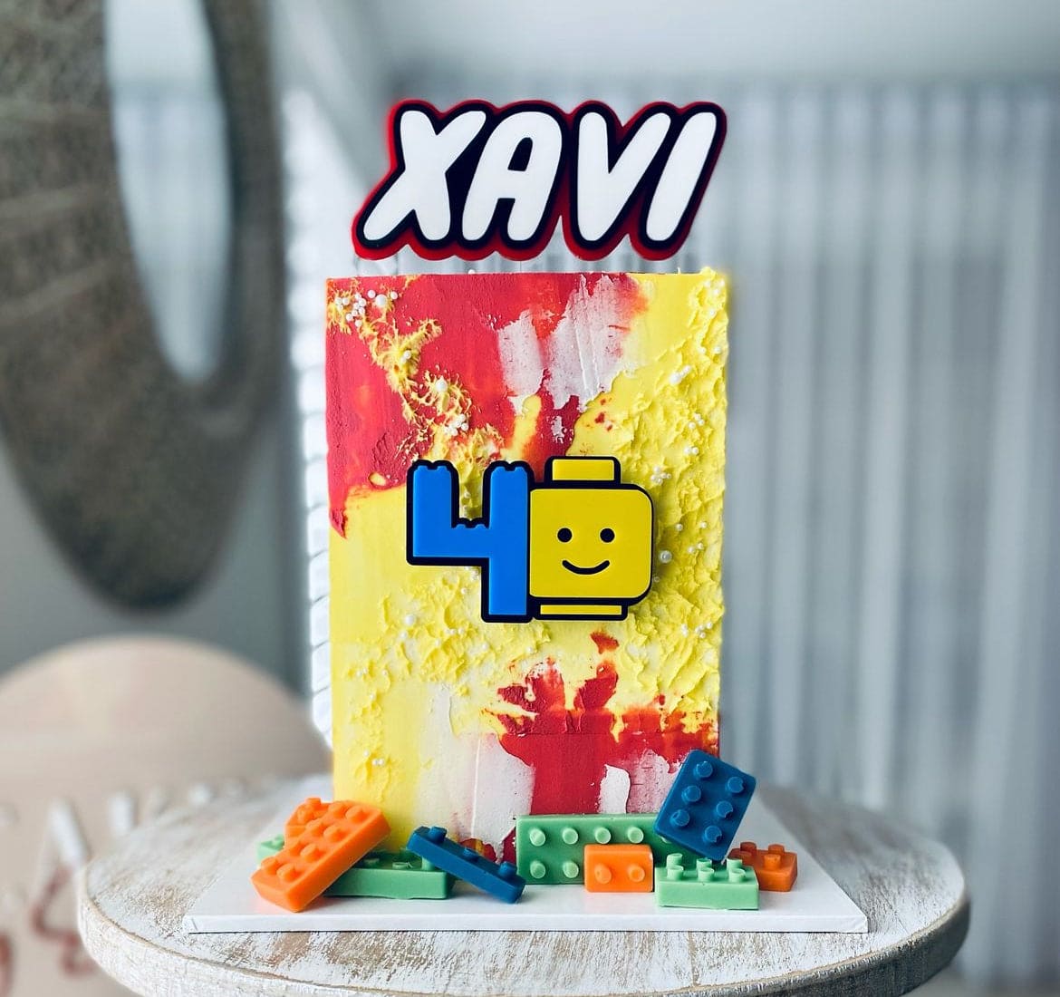 LEGO Theme Cake Topper