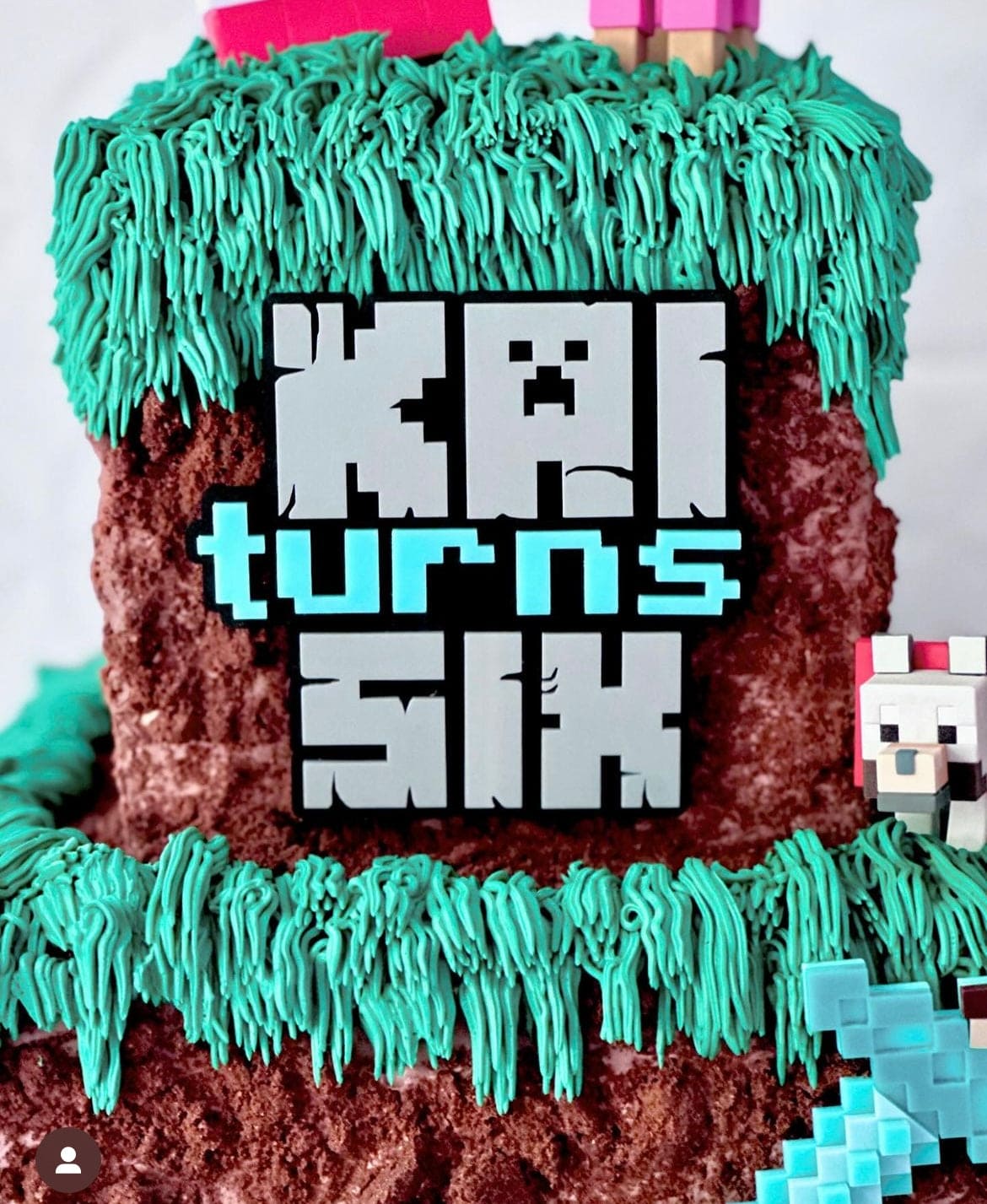 Minecraft Cake Toppers & Charms
