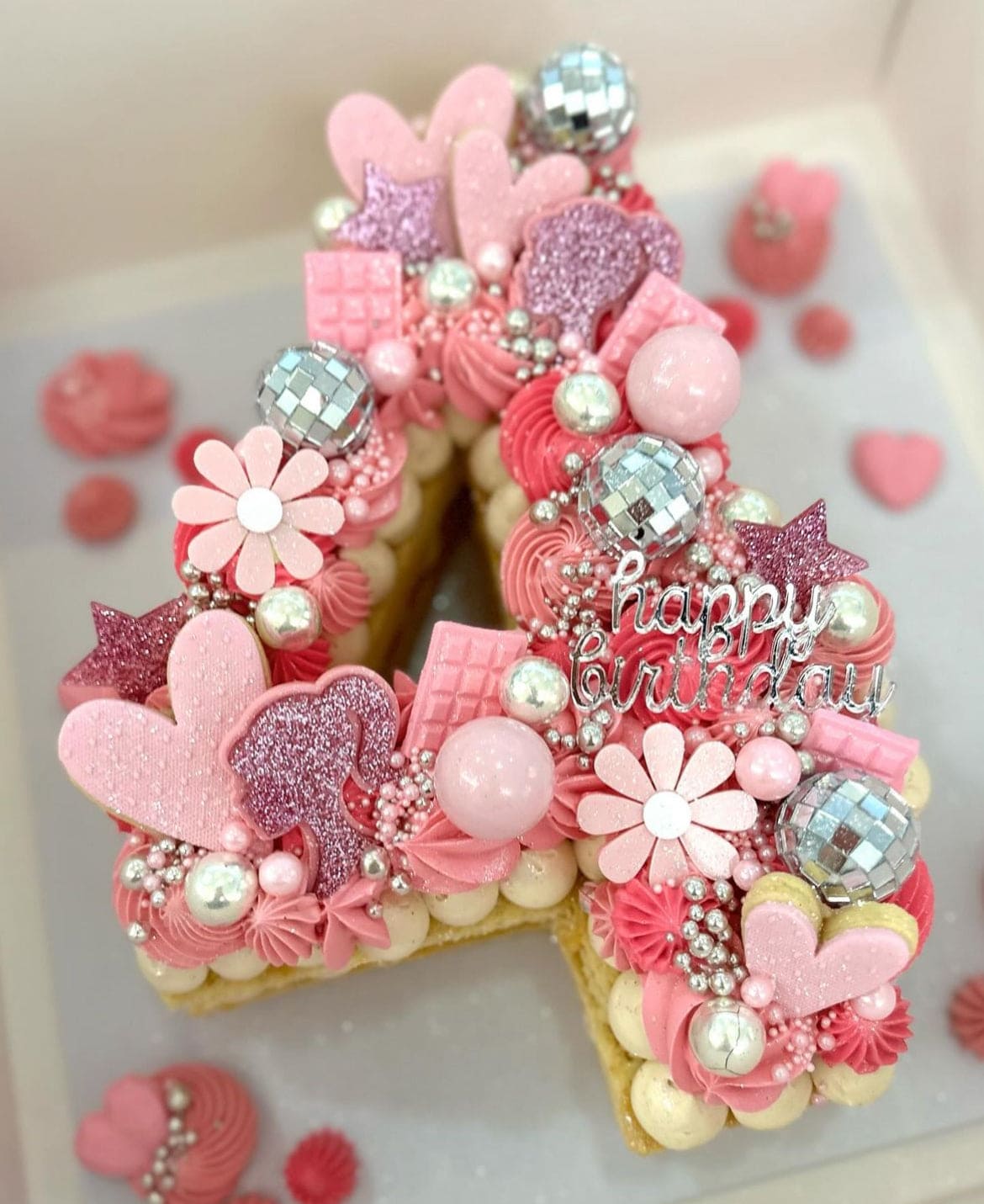 Bubble Font Happy Birthdays Charms