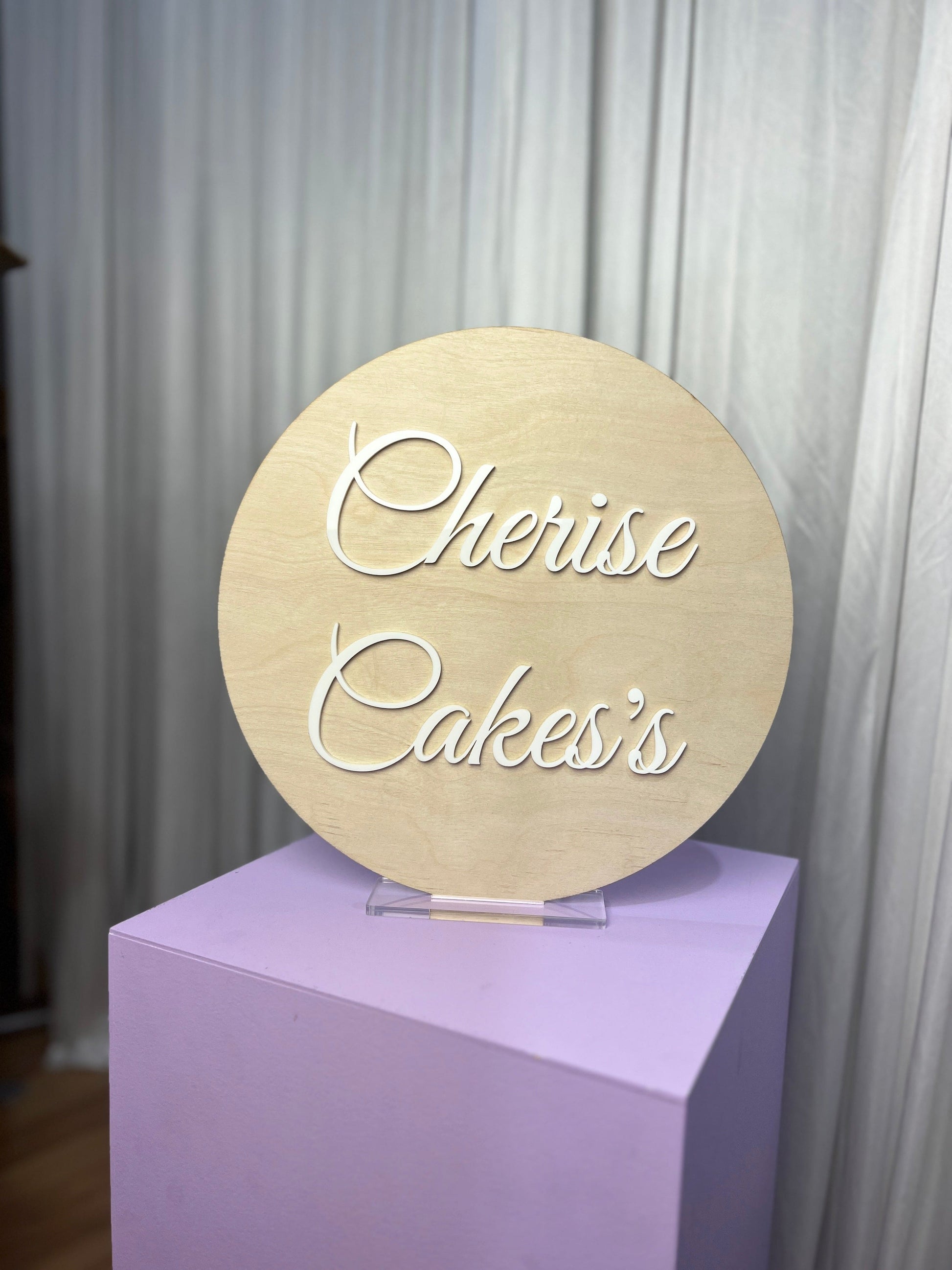 Acrylic Bussiness SIgn