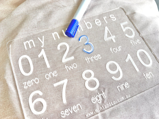Kids Alphabet & Numbers Trace Board