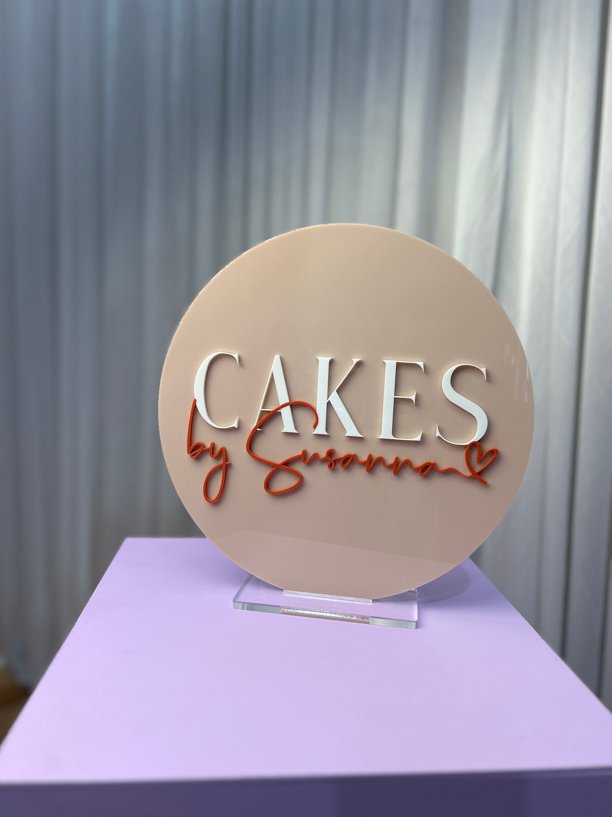 Acrylic Bussiness SIgn