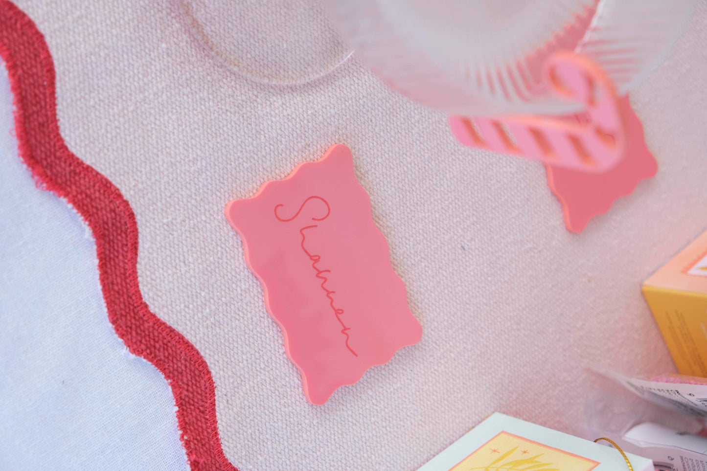 Personalised Placecards