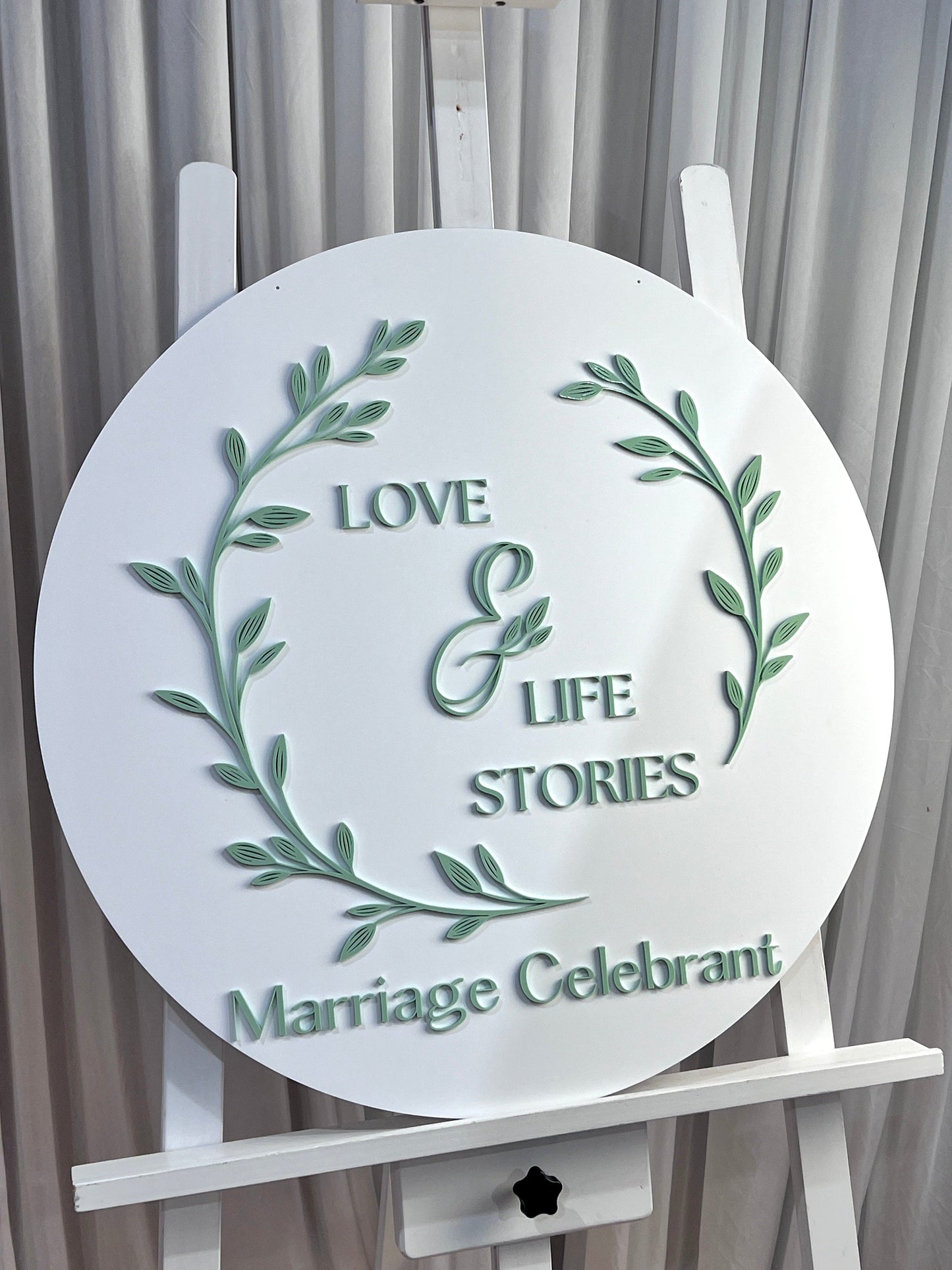 Acrylic Bussiness SIgn