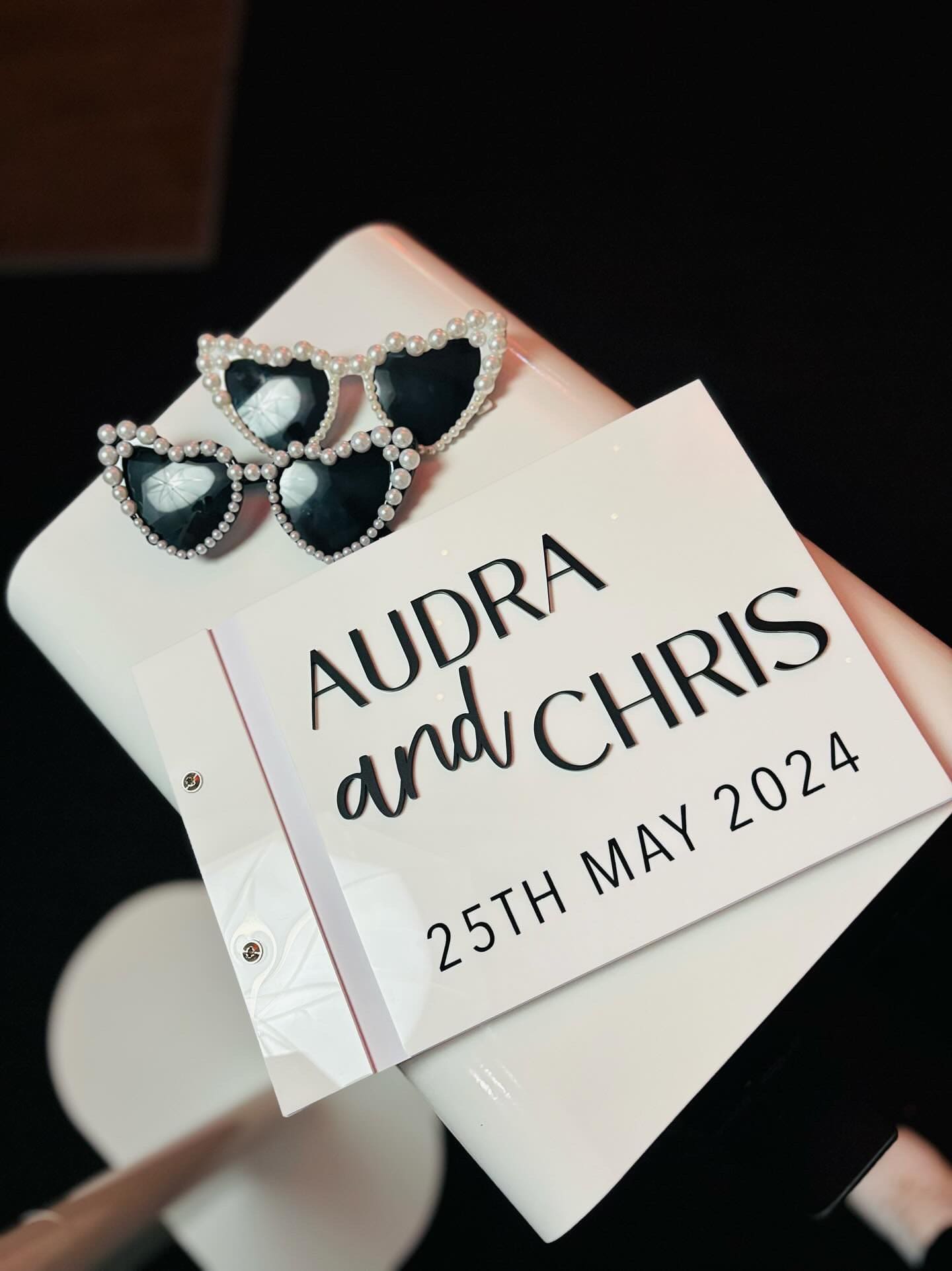 Acrylic Guest Book