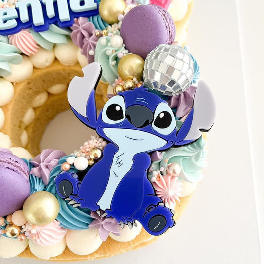 Stitch Theme Cake Toppers & Charms