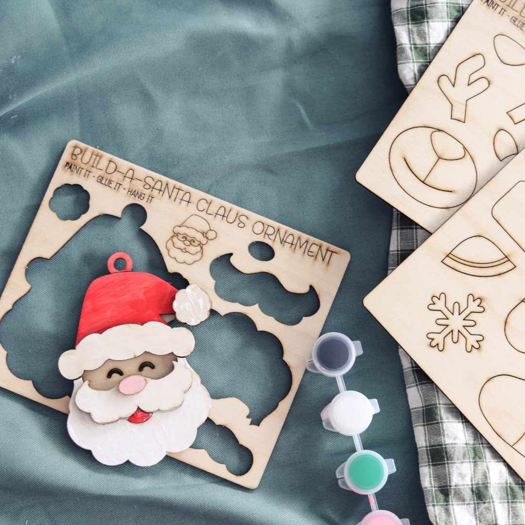 Kids Christmas DIY craft ornaments