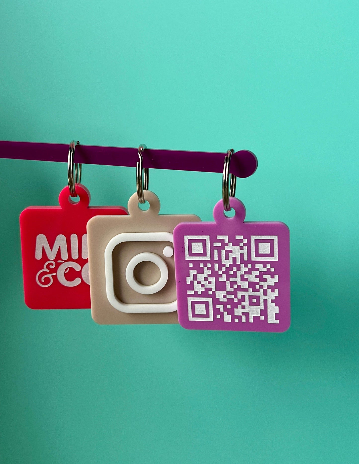 QR Keyring