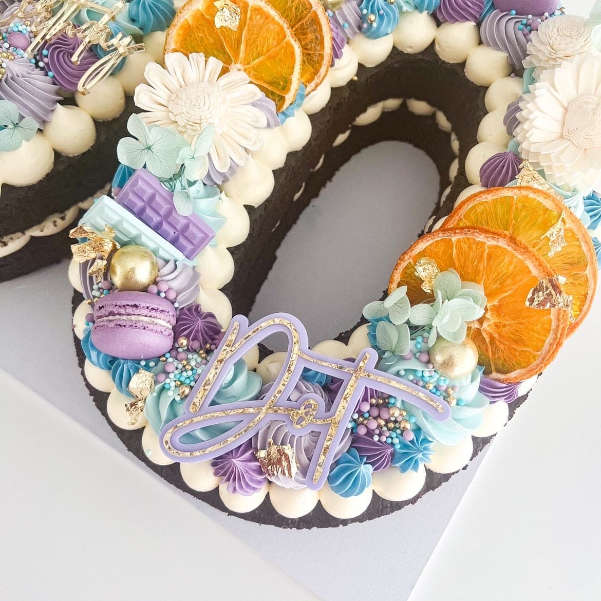 Layered Name or Age Charm