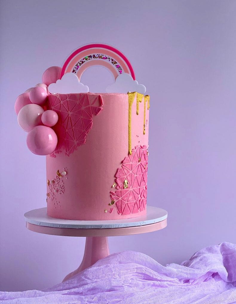 Rainbow Cake Topper