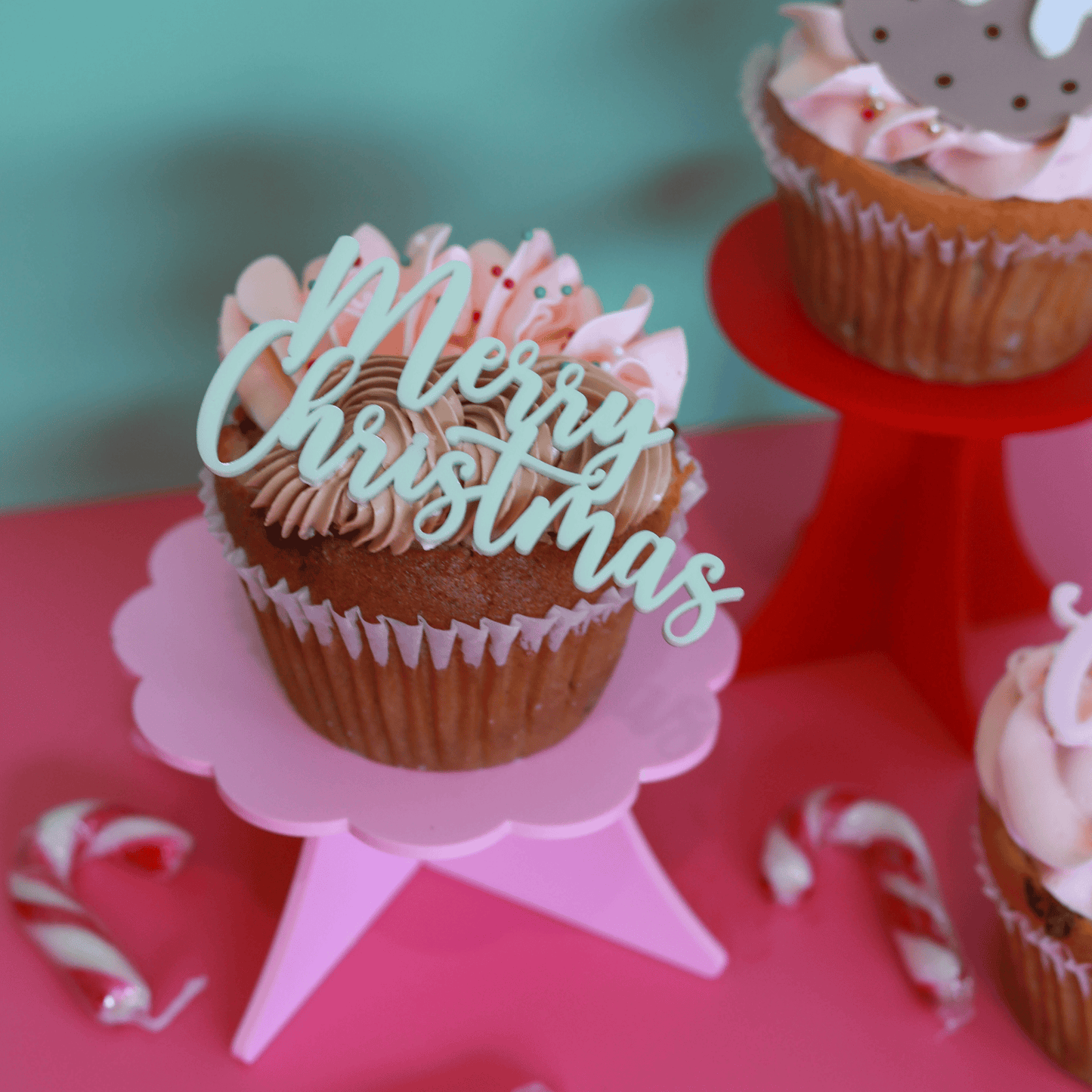 Merry And Bright & Merry Christmas Charms