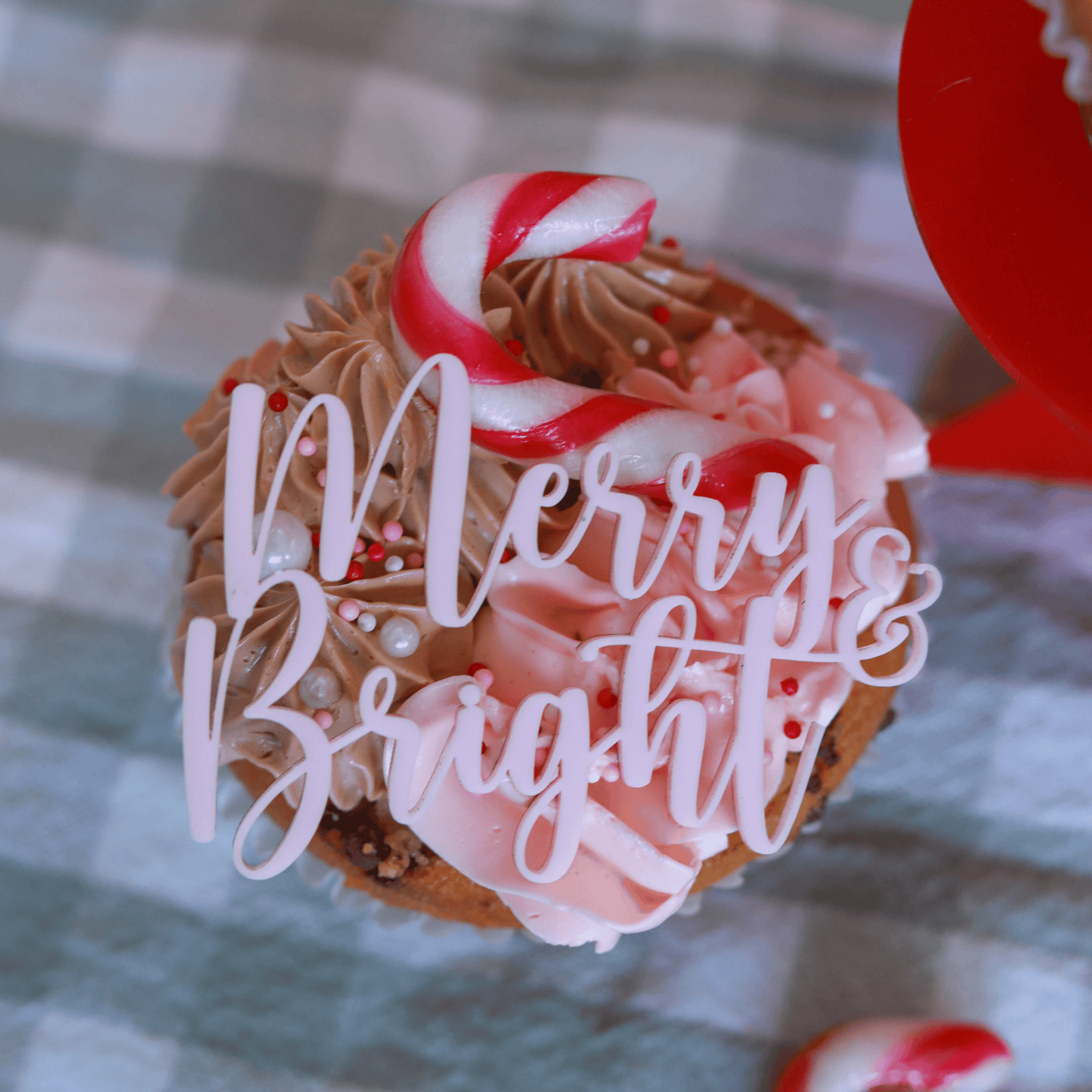 Merry And Bright & Merry Christmas Charms