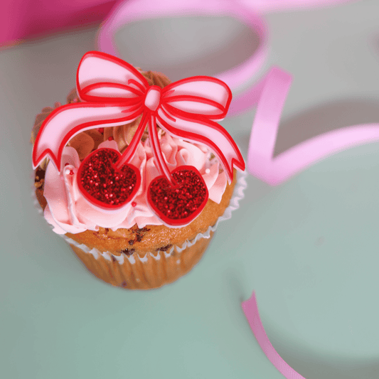 Cherry Bow Charm