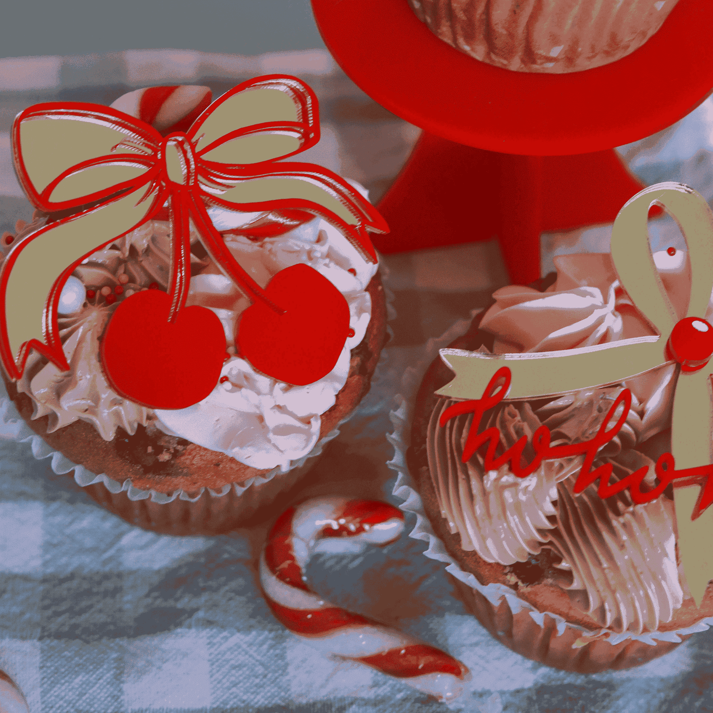Cherry Bow Charm