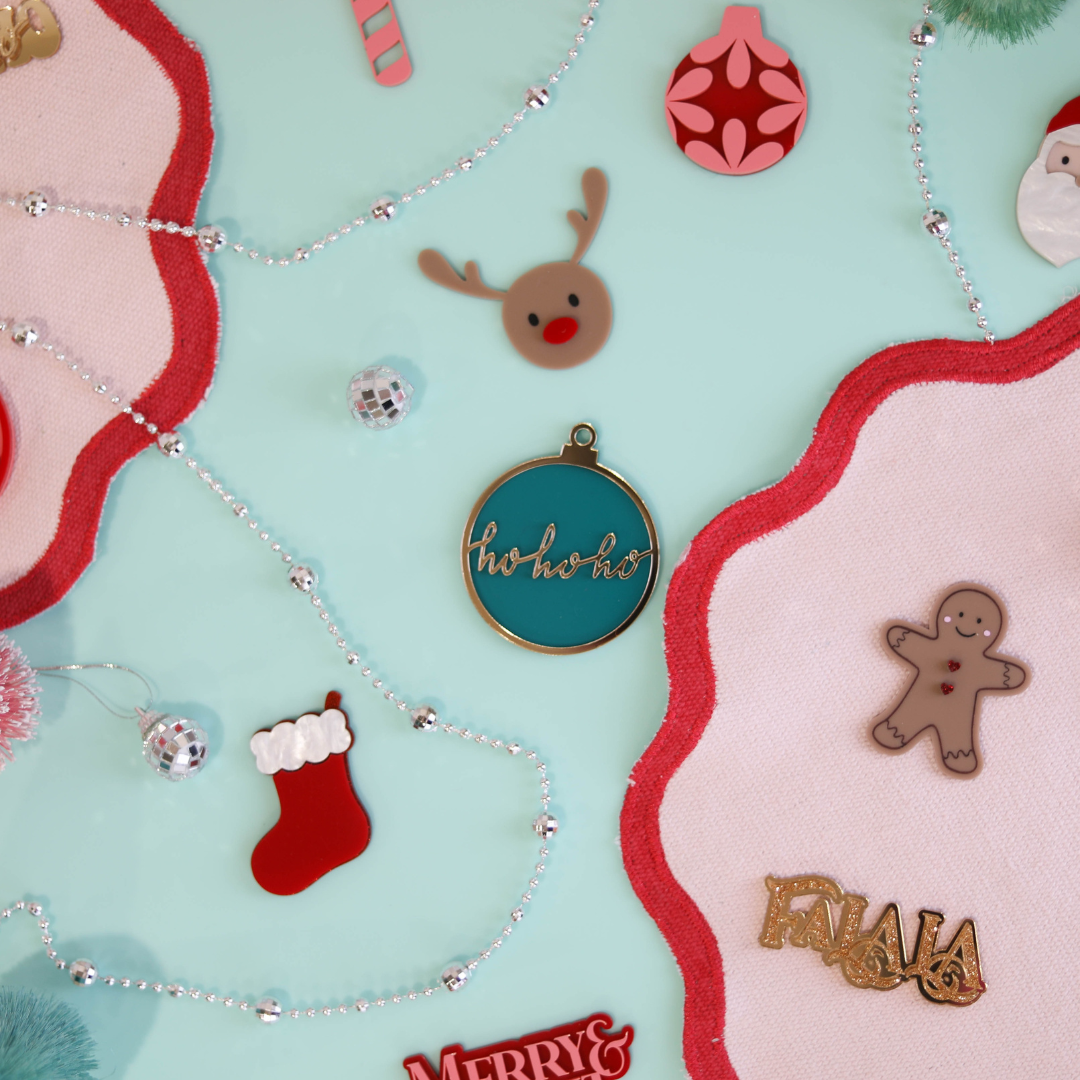 Acrylic Christmas Cuties Collection