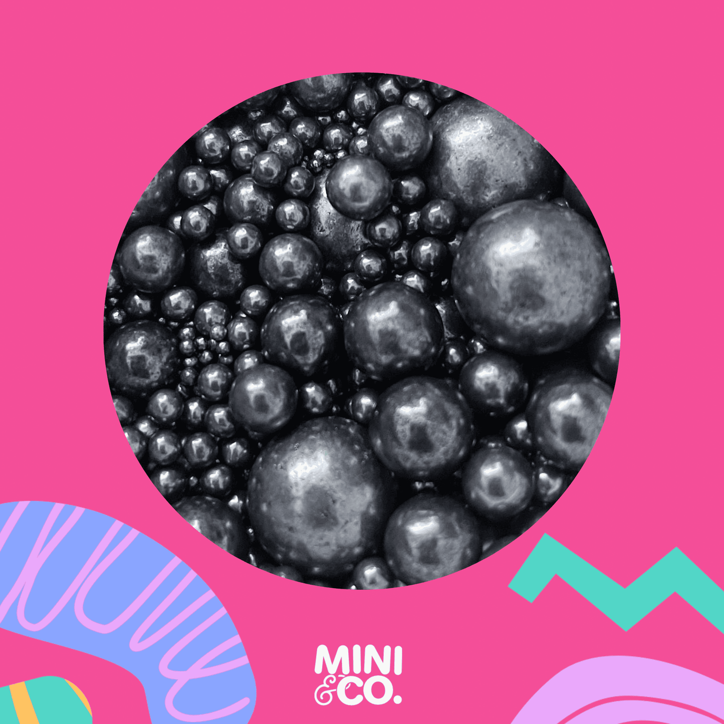 Gunmetal Bubble Mix 100g