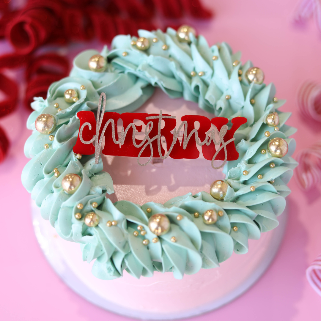 Christmas Cake Charm