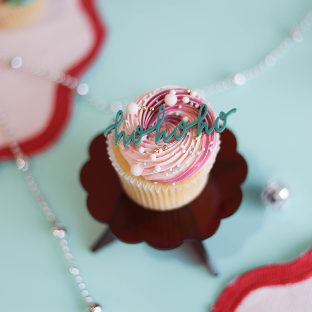Ho Ho Ho Cupcake Charm