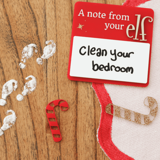 Acrylic Christmas Candy Cane Charm
