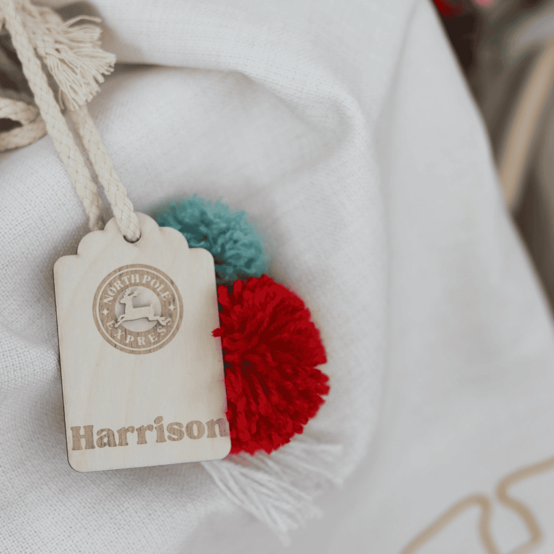 Christmas Name Tag
