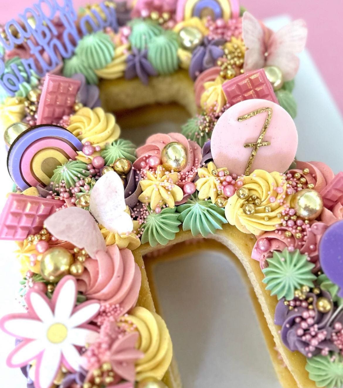 Rainbow Cupcake Toppers
