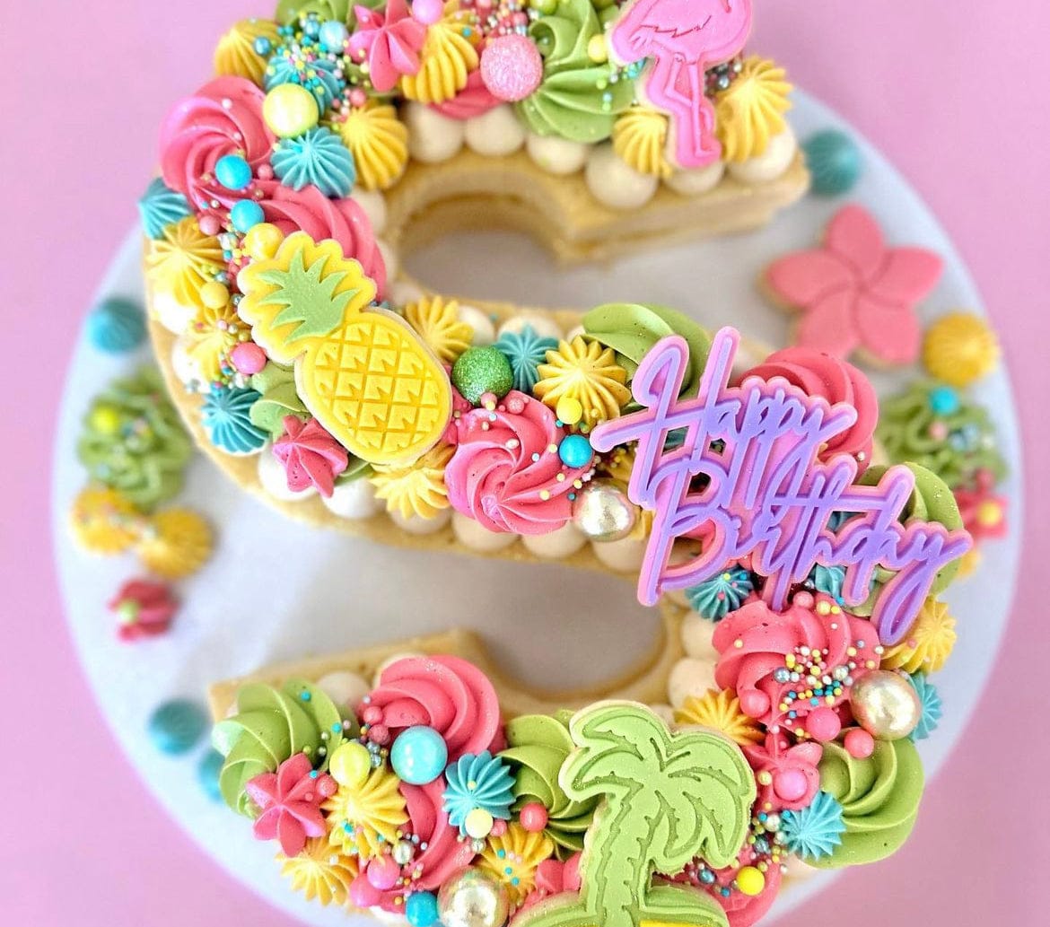 Dual Layered Happy Birthday Charms