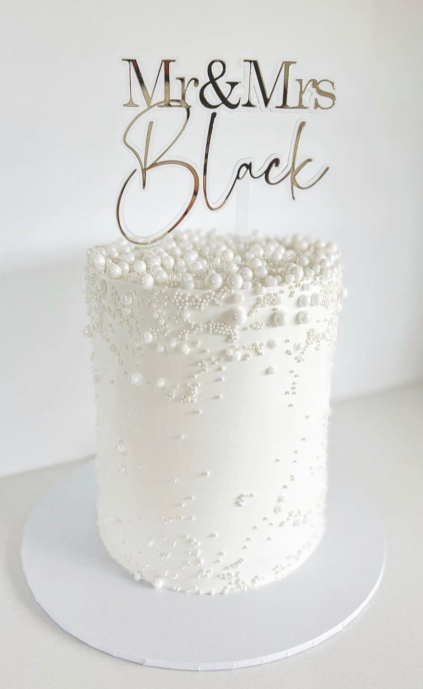Stacked Name + Name Floating Topper