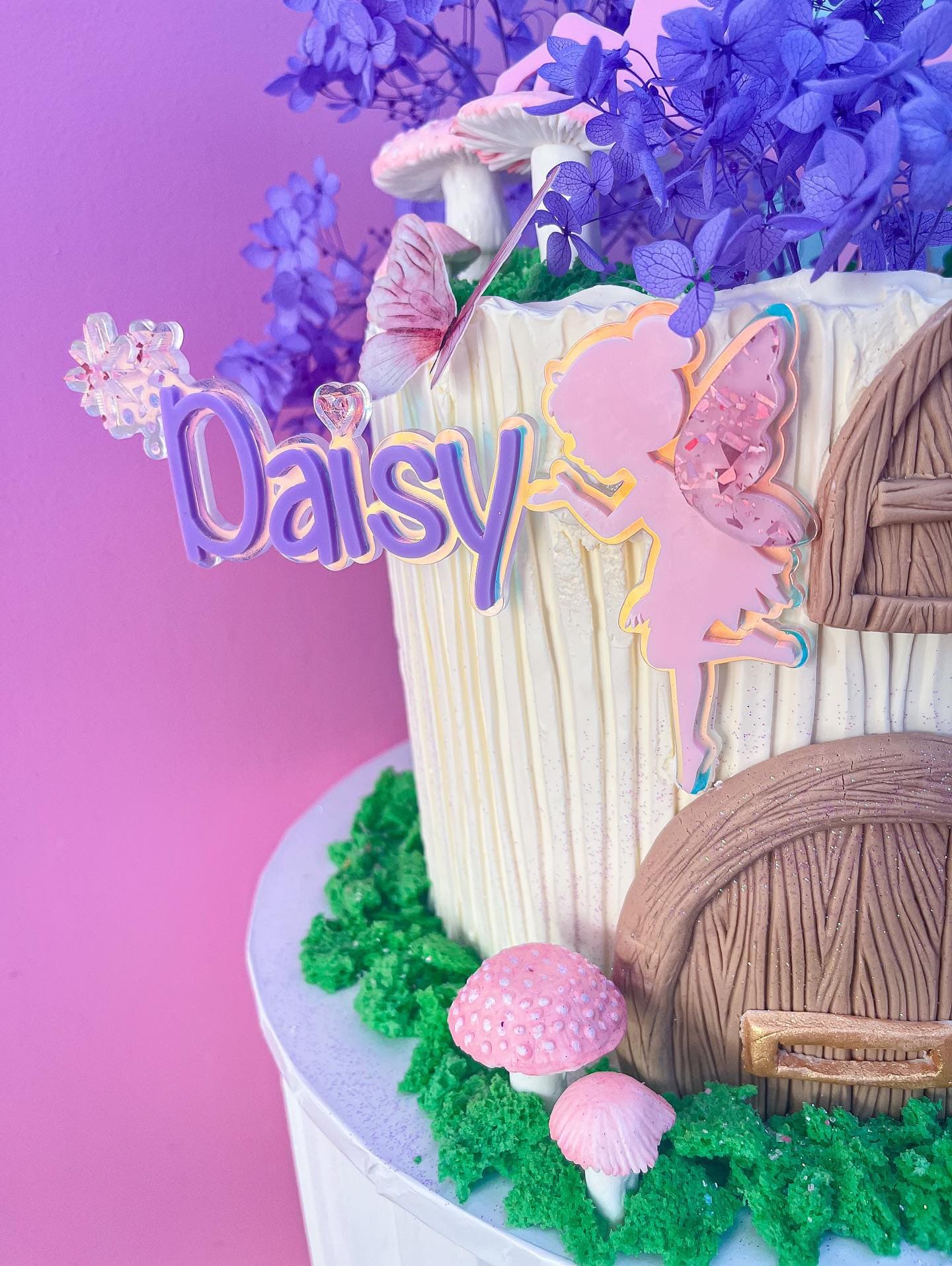 Fairy Cake Topper Set