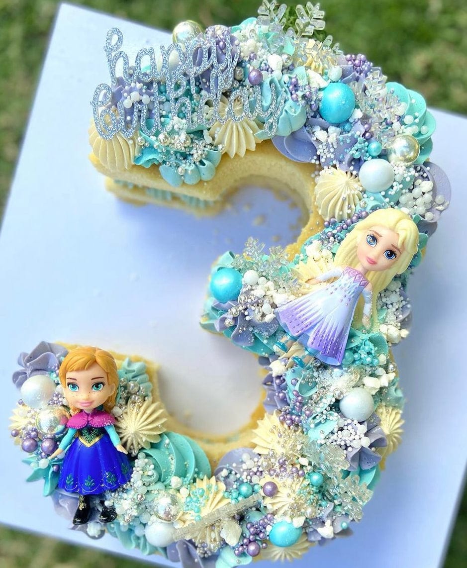 3pk of Happy Birthdays Charms- bubble font