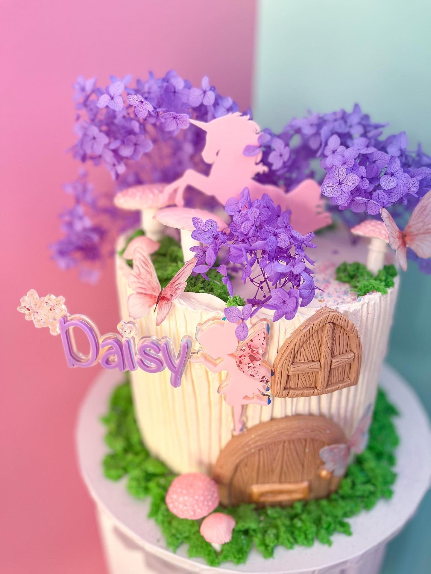 Fairy Cake Topper Set
