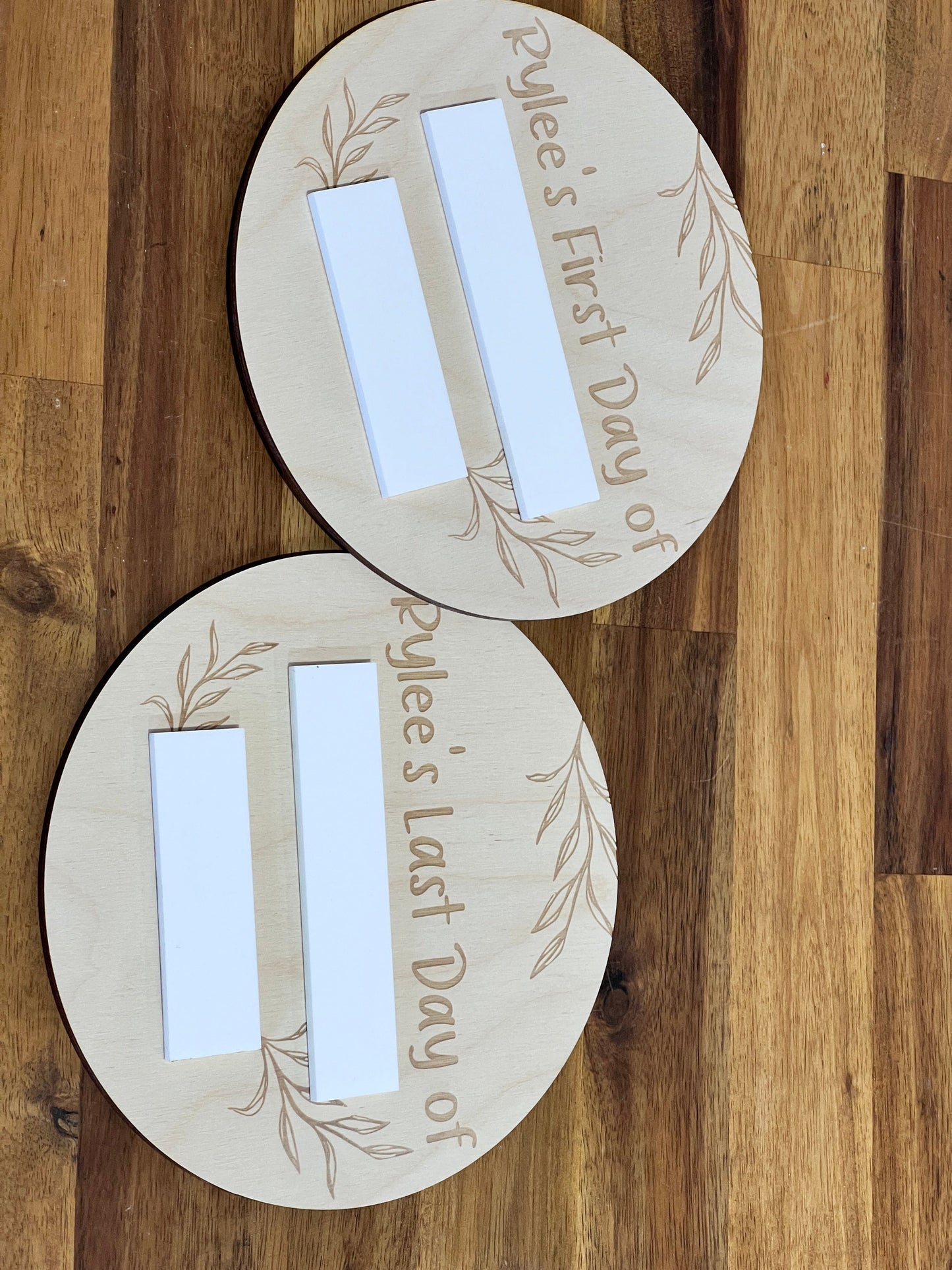 My First/Last Day Boards