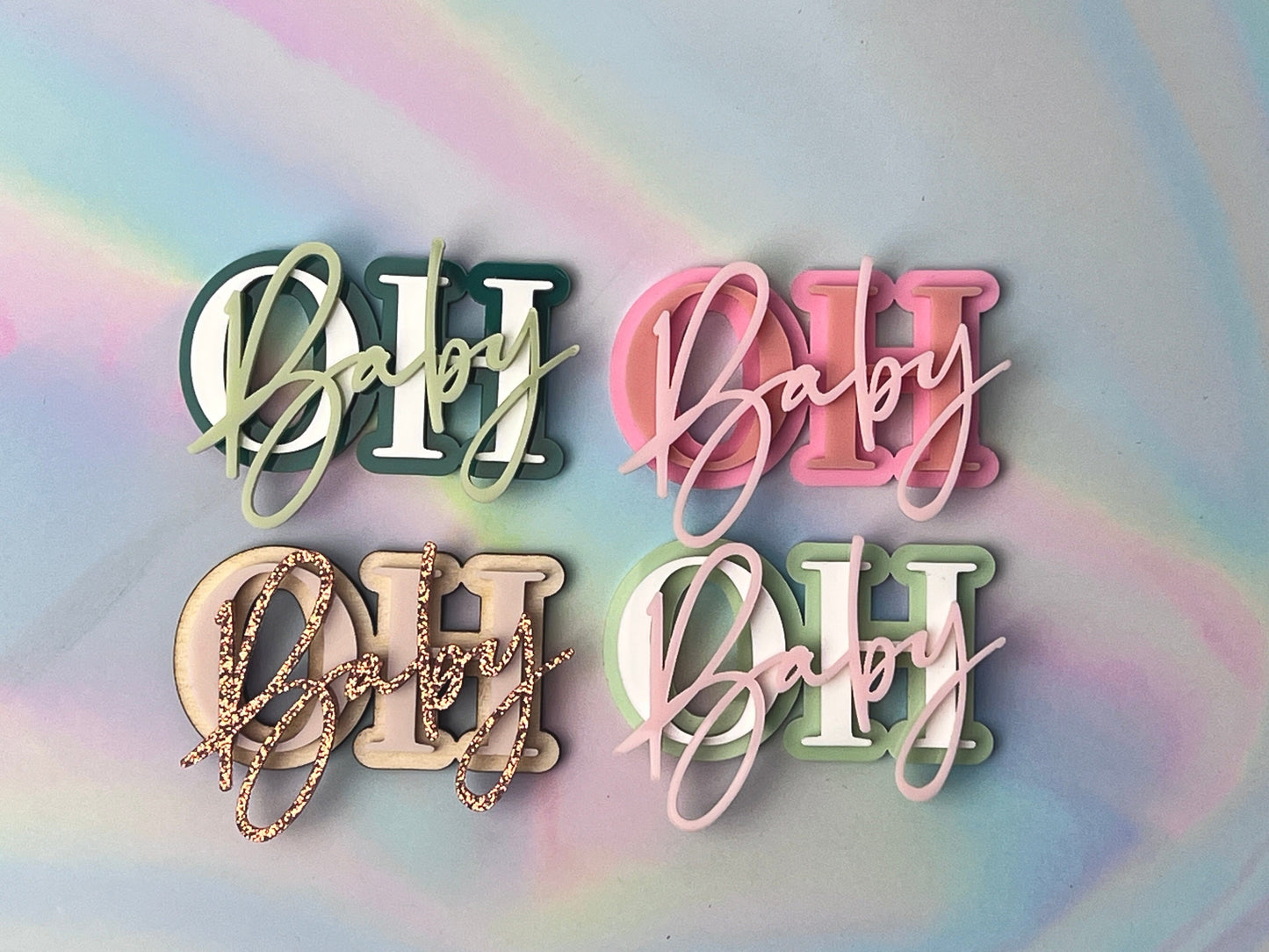 Layered Oh Baby Charms