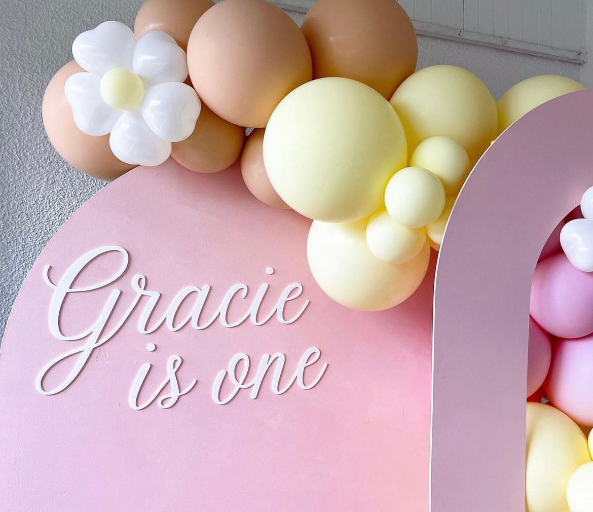 Large Acrylic Writing Sign