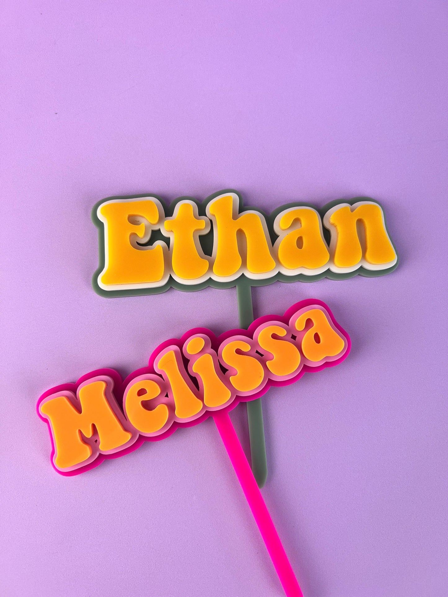 Triple Layered Retro Style Topper