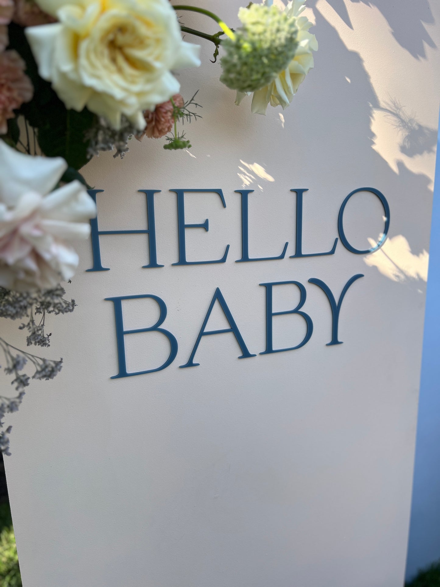Large Acrylic Writing Sign