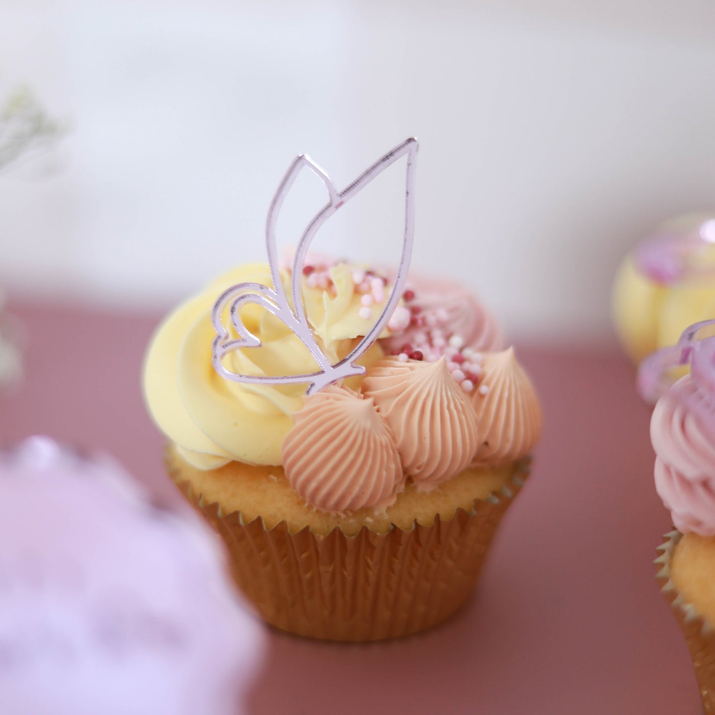 Dainty Butterflies Charm